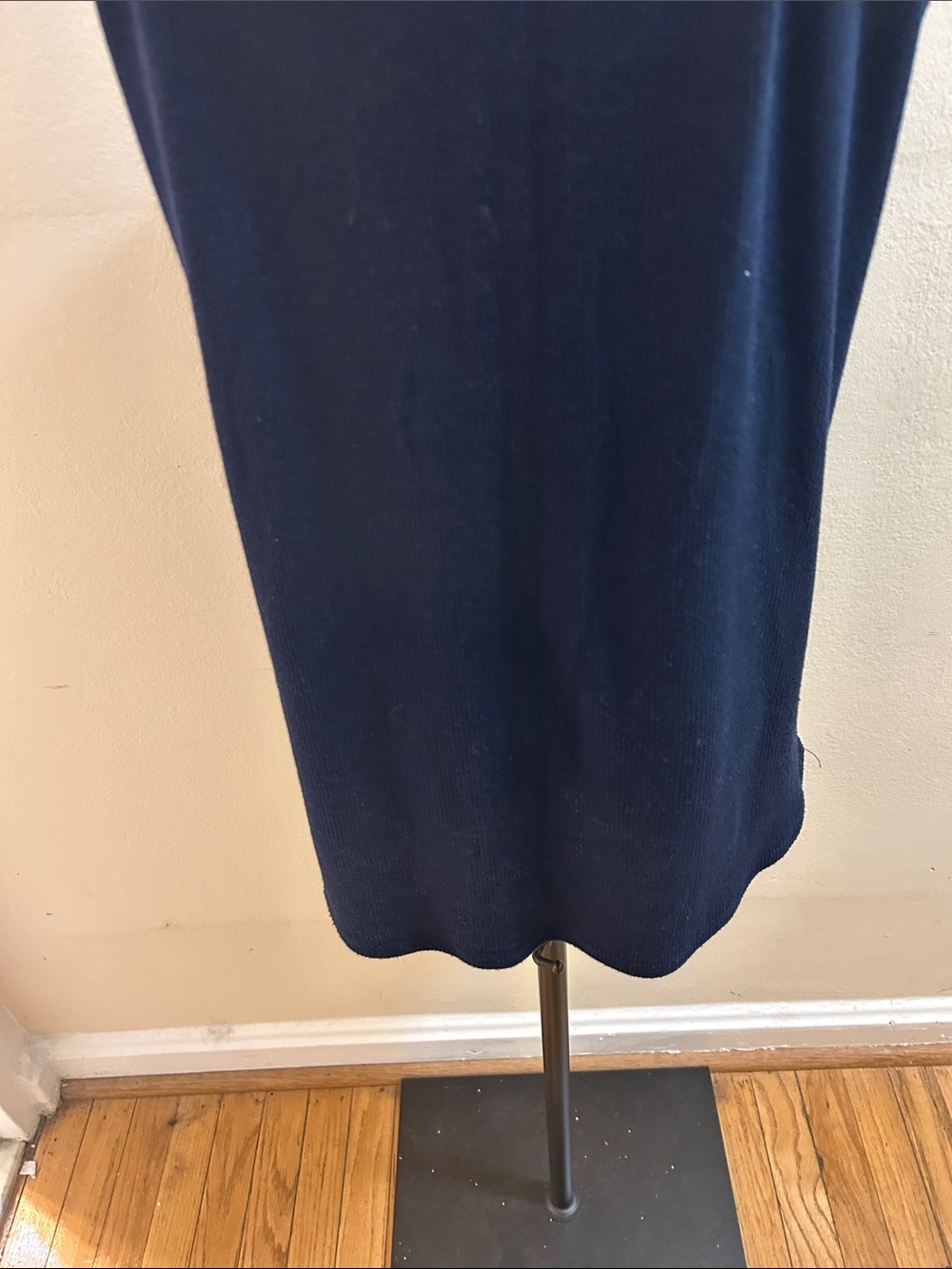 7th Ray Navy Double-Strap Ribbed Tank* - Picture 9 of 9
